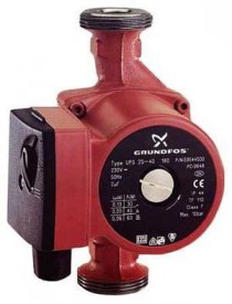 Насос циркуляционный Grundfos UPS 25-40 с гайками (1", 230В)(96281375)(98367575) (гр. А1)