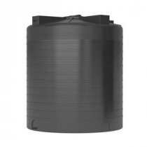 Бак для воды ATV-5000 круглый вертикальный (черный) Aquatech  В-2100мм,Д-1830мм (д.г.450мм)