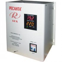 Стабилизатор напряжения АСН-8000 Н/1-Ц  Lux 63/6/17 "Ресанта"