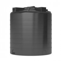 Бак для воды ATV-1500 круглый вертикальный (черный)с поплавком Aquatech В-1420мм,Д-1260мм (д.г.450мм)
