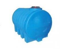 Бак для воды G 1000 горизонтальный (синий) Гранд Пласт Д-1790мм Ш-970мм В-790 (д.г.285)