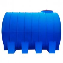 Бак для воды G 3000 горизонтальный (синий) Гранд Пласт Д-2150мм Ш-1400мм В-1490мм (д.г.285мм)