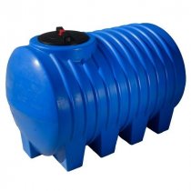 Бак для воды G 600 горизонтальный (синий) Гранд Пласт Д-1320мм Ш-850мм В-880мм (д.г.285мм)
