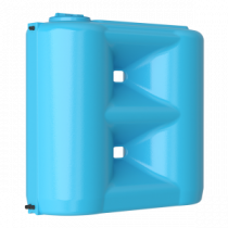 Бак для воды Combi W-1500 прямоугольный (синий)с поплавком Aquatech В-1705мм,Ш-750мм,Д-1800мм (д.г.350мм)