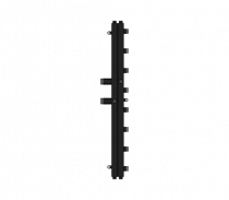 Гидравлический коллектор Север-KV4 черный (09Г2С/до 6 бар/до 70кВт) (1925019) (гр_с-черн)