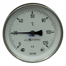 Термометр акс. ТБП100/50/Т- (0-120)С-1,5 G1/2 ЮМАС