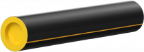 Труба  ГАЗ  ПЭ-100(ПНД) ф110х10 мм SDR11 (отрезок 13м) ПОЛИПЛАСТИК
