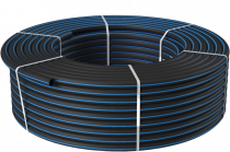 Труба ПЭ-100(ПНД) ф40х2,4 мм  SDR17 (бух.-100м) ПОЛИПЛАСТИК