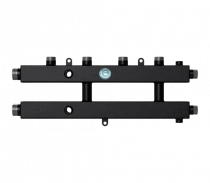 Гидравлический коллектор Север-КМ2+1 черный (09Г2С/6 бар/до 70кВт) (1925075)