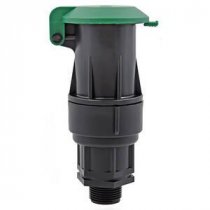 Водяная розетка (9650.000D), наружная резьба 3/4",  PN10, пластик (PLAST PROJECT)