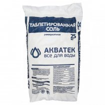 Соль таблетированная NaCl (мешок 25кг)