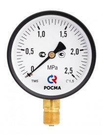 Манометр рад.  ТМ-510Р.00 (0-0,25МРа) G1/2.1,5 РОСМА (06983)