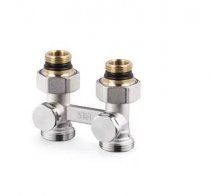 Клапан ниж. подкл. прямой, 1/2", запорный, никель, 0741-1500N0E0