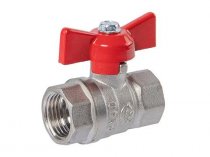 Кран шаровой вн.-вн. DN-15 баб. PN40 Стандарт 230 Никель(0107164) ГАЛЛОП