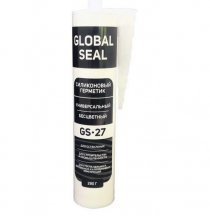 Герметик силиконовый "Global Seal" GS27 универс. прозрачный 290мл