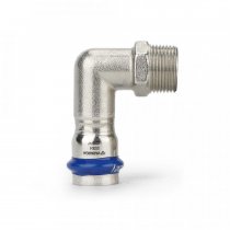 Угольник раструбный с наружной резьбой Varmega Inox Press 22х1/2" (VM715002204)