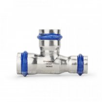 Тройник раструбный переходной Varmega Inox Press 35х22х35 (VM719352235)