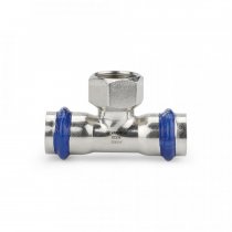Тройник раструбный с внутренней резьбой Varmega Inox Press 35х1/2"х35 (VM720350435)