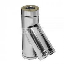 GS30-50Z Сэндвич тройник 135гр. Ф 110х200 (AISI_430/0,5+Zn) Ferrum (f4318)