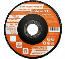 Круг лепестковый торцевой 125*22 Р100 КЛТ1 (прямой) /Мастер
