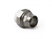 Муфта разъёмн.нар.р. 50х2 белый PRO AQUA (PA21023) 16/1