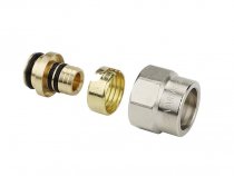 Резьбозажимное соединение 1/2" для труб 16х2,0 (VM09401) VARMEGA   Уценка