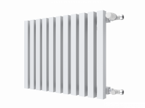 Радиатор QUADRUM 60 V 1500-7 R RAL 1М183SN026 серый темный металлик муар
