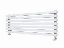 Радиатор QUADRUM 60 H-500-6 R RAL1T104S9016 белый муар