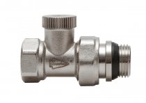 Запорный радиаторный клапан Arrowhead Element, прямой, Ду15 (215022)