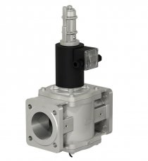 Клапан газовый алюм. корпус (ТермоБрест) ВН3T-3П, Ру 3, У3.1 Ду80 фланц. с медленным открытием и датчиком