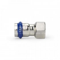 Муфта раструбная с внутренней резьбой Varmega Inox Press 28х1/2" (VM705002804)