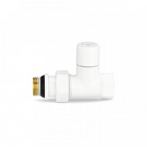 Ручной радиаторный клапан 1/2" прямой , белый (VMDV02-110404) VARMEGA