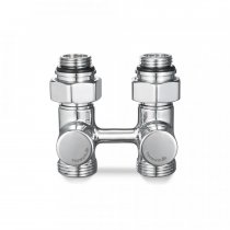 Узел нижнего подключения 1/2"х3/4" ЕК прямой, хром (VMDV21-400415)VARMEGA