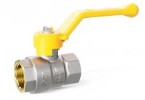 Кран шаровой газовый вн.-вн. DN-32 рычаг PN25 LD Pride (LD 47.351.32) (4 шт. в упаковке)