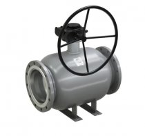 Кран шаровый фланцевый LD КШЦФР Ду300 Ру16 п/п цельносварной с редуктором  L=750(11113000162RULD000000000)