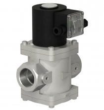 Клапан газовый алюм. корпус (ТермоБрест) ВН3/4Н-4КП, Ру 4, У3.1 Ду20 с регулятором расхода (обычное исполнение