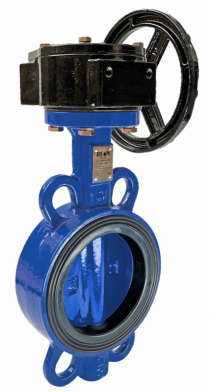 Затвор чугунный межфланц. с редуктором DN400 PN16 (диск чуг.GGG40, EPDM, Траб_95) REON (400RSV82)