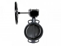 082X4430R Затвор дисковый поворотный ЗДМ 06.16.100 DN100 PN16 диск AISI_316 с редуктором (гр_3L),