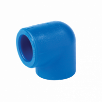 Угольник (90) d 40 COPRAX син. (107.20.04.0)