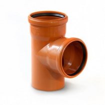 Тройник канализ.D-200/110 (90) PRO AQUA (КАН.НАРУЖ.) (PPH70201187)