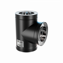 Сэндвич -тройник 90гр. Ф 130х230 (316/0,8/430/эмаль) КРАФТ Стандарт-50 Керамика Термоэмаль