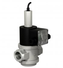 Клапан газовый алюм. корпус (Термобрест) ВФ1Н-4ПЕ, Ру4, У3.1 Ду25 фланц. во взрывозащинном исполении с датчико