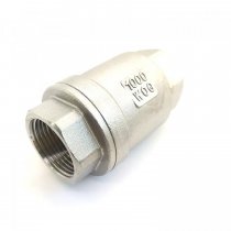 Обратный клапан муфтовый прямой нержавеющий, AISI304 DN20 (3/4"), iFITTING (MG-CS20/4)