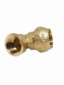 Угольник в.р.32х1" TIM для труб ПНД латунь (ZSr.152.013206)