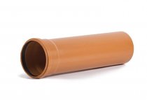 Труба НПВХ Компакт SN4 110х2,2х2000 Хемкор (КАН.НАРУЖ.) 1491223