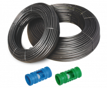 Шланг кап. полива НЕ компенсированный POLIDRIP 16 мм/33 см шаг/ 2л/ч (300 м бухта) (POLIEXT)