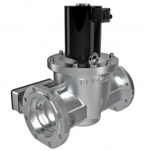 Клапан газовый алюм. корпус (Термобрест) ВН5Т-3, Ру 3, У3.1 Ду125 фланц. с медленным открытием