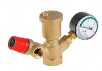 Группа безопасности котла мини 1" 3бар до 50кВт ELITELINE (1000000) 40/1