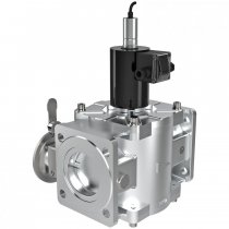 Клапан газовый алюм. корпус (ТермоБрест) ВН4Н-1КП, Ру 1, У3.1 Ду100 фланц. с регулятором расхода и датчиком ко