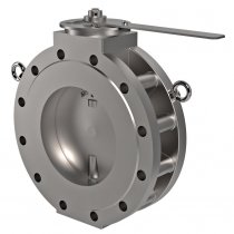 Заслонка регулирующая (ТермоБрест) ЗР6-6ВР ФЛ. У3.1 Ду 150 алюм. дроссельного типа с ручным регулированием меж